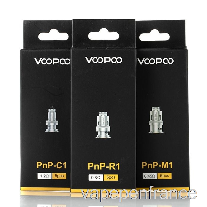 Bobines De Remplacement Voopoo PNP 0,6 Ohm PNP-M2 Stylo Vape à Bobines Simples